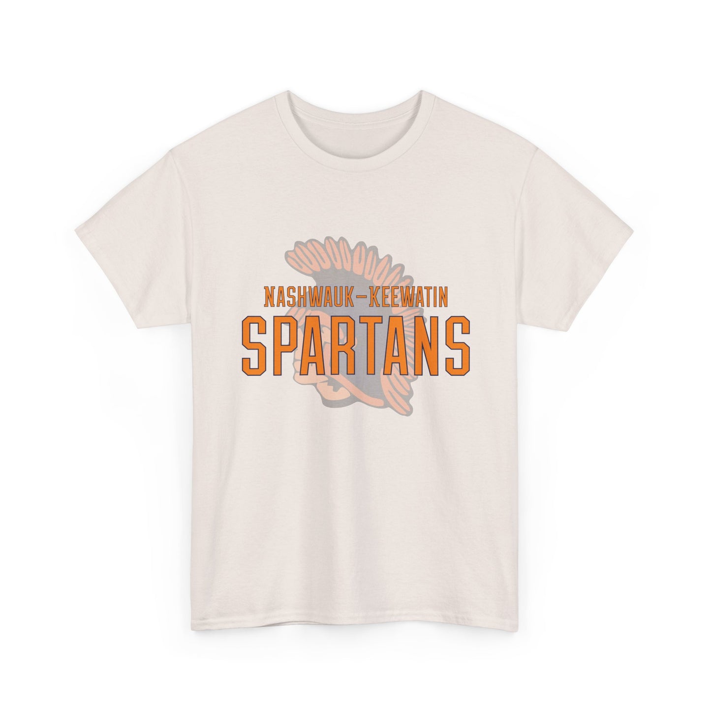 Nashwauk-Keewatin Spartans Heavy Cotton T-Shirt