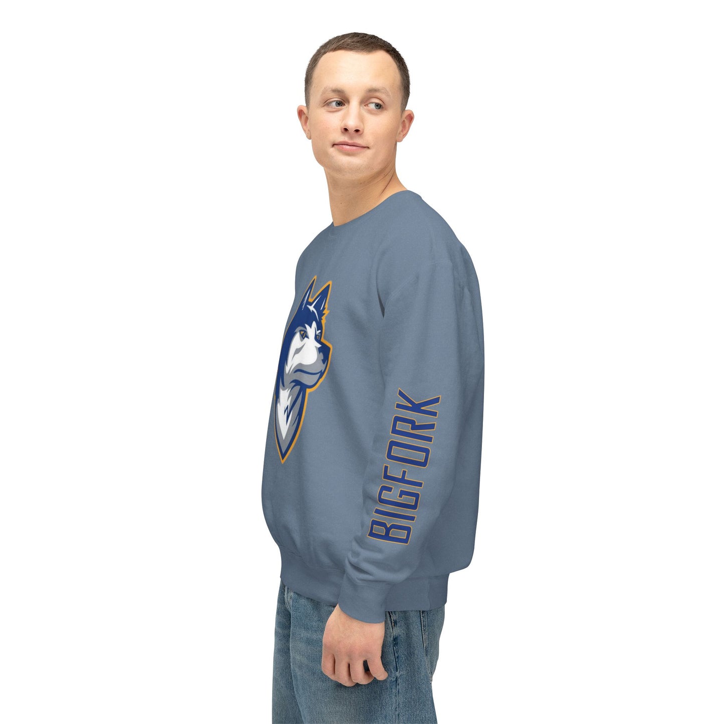 Bigfork Huskies Lightweight Crewneck