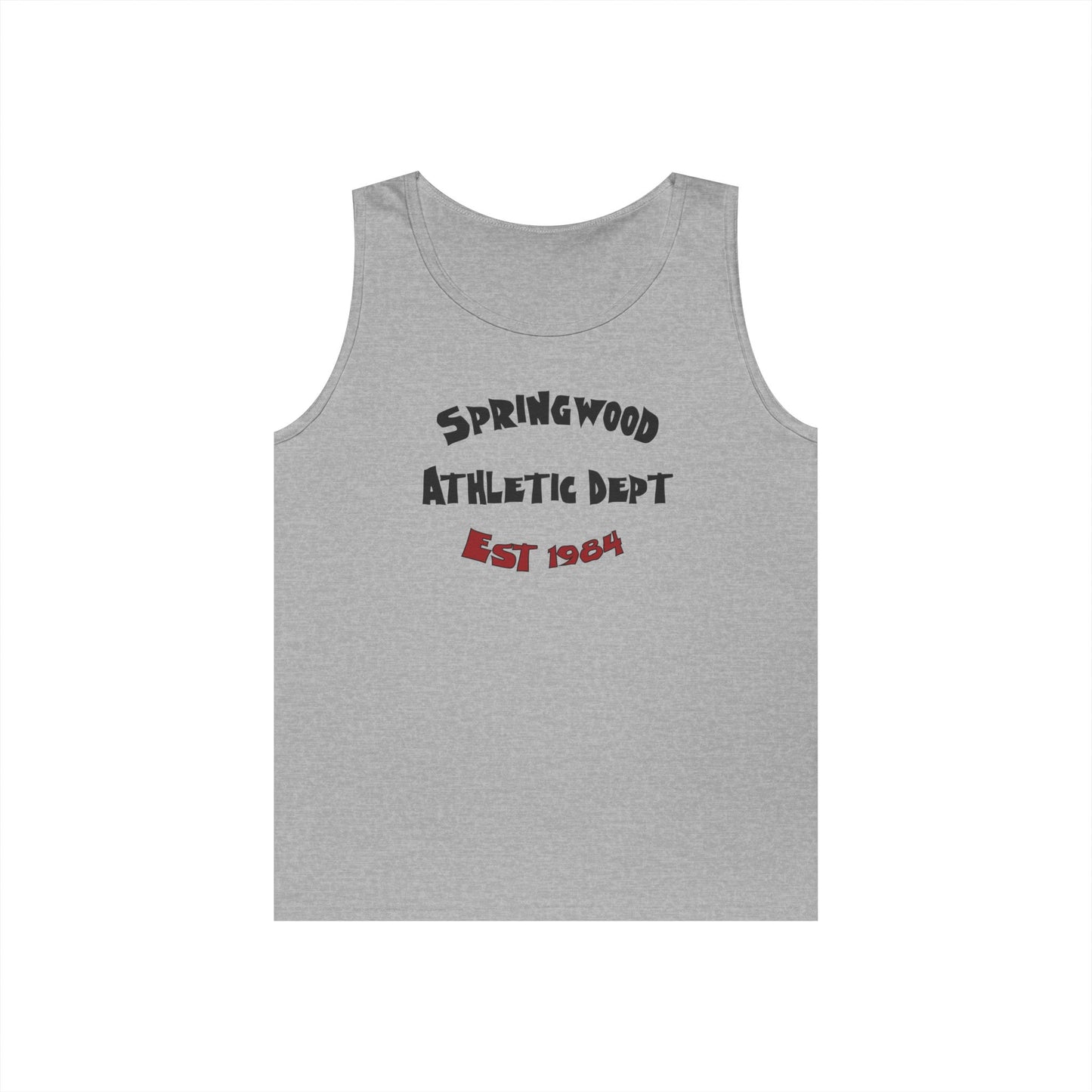 Springwood High Athletic Dept. Tank Top β Class of 1984 Horror Fan Gym Shirt