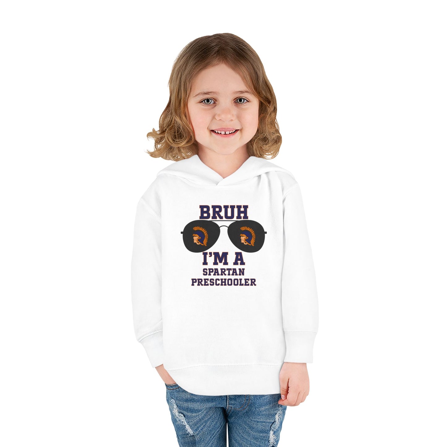 BRUH I’m a Spartan Preschooler – NK Toddler Hoodie