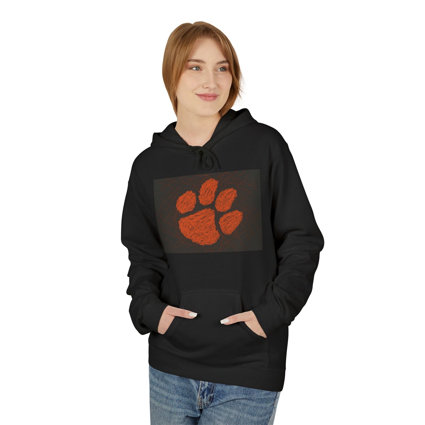 Cherry Tigers Crayon Crew Hoodie โ Color Outside the Lines