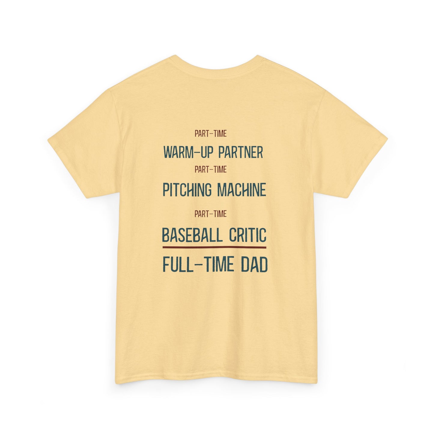 Chisholm Bluestreaks Baseball Dad T-Shirt