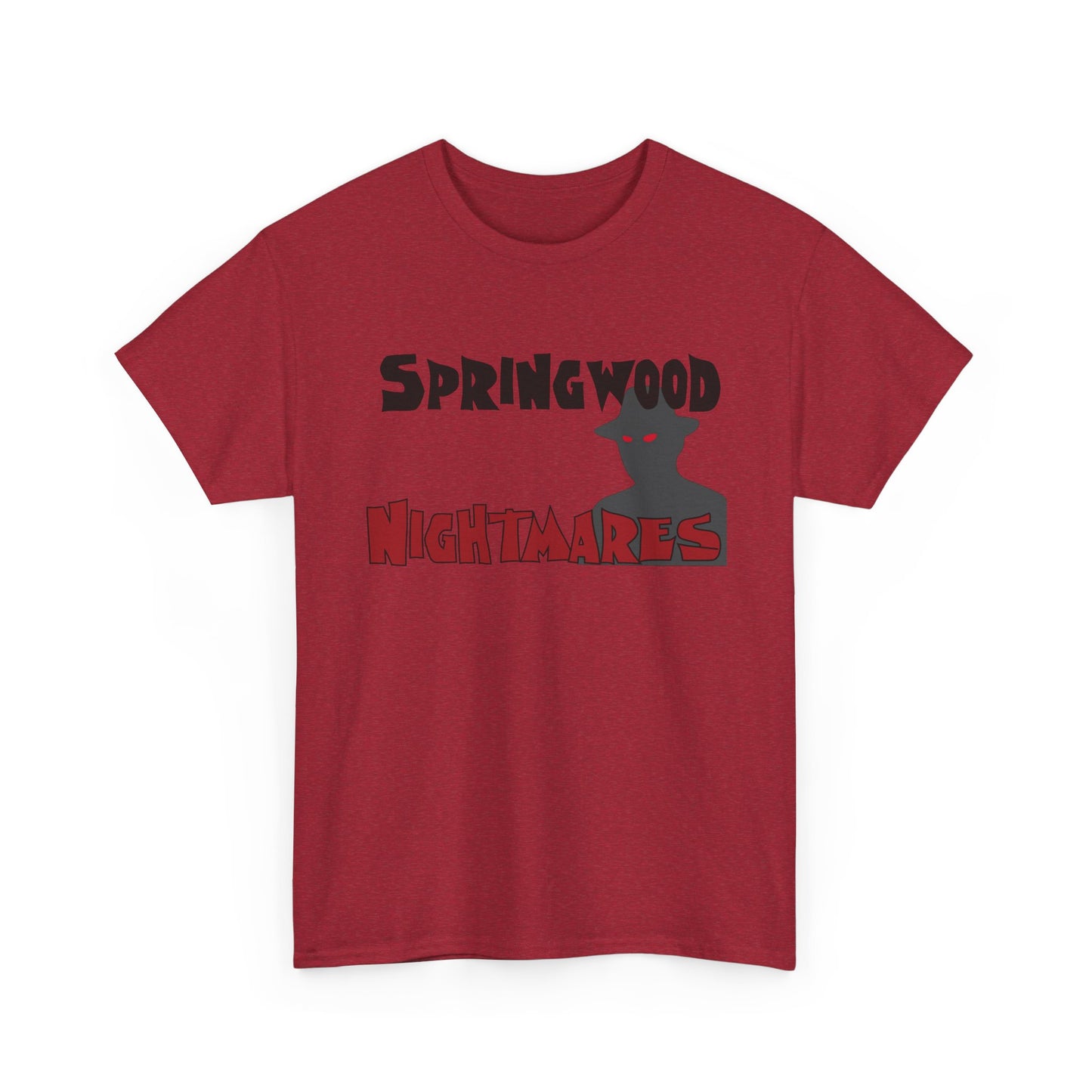 Springwood High Nightmares Unisex Tee – Horror Movie Spirit Wear