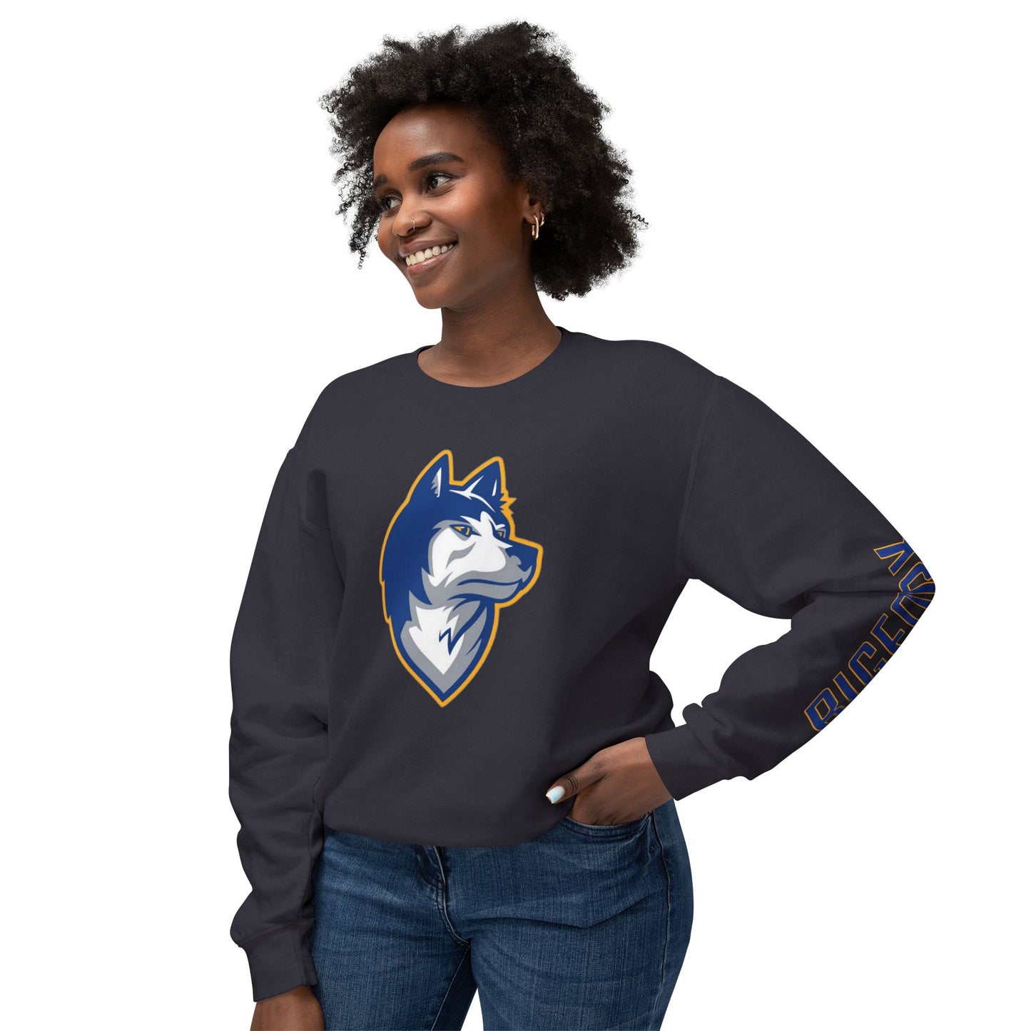 Bigfork Huskies Lightweight Crewneck