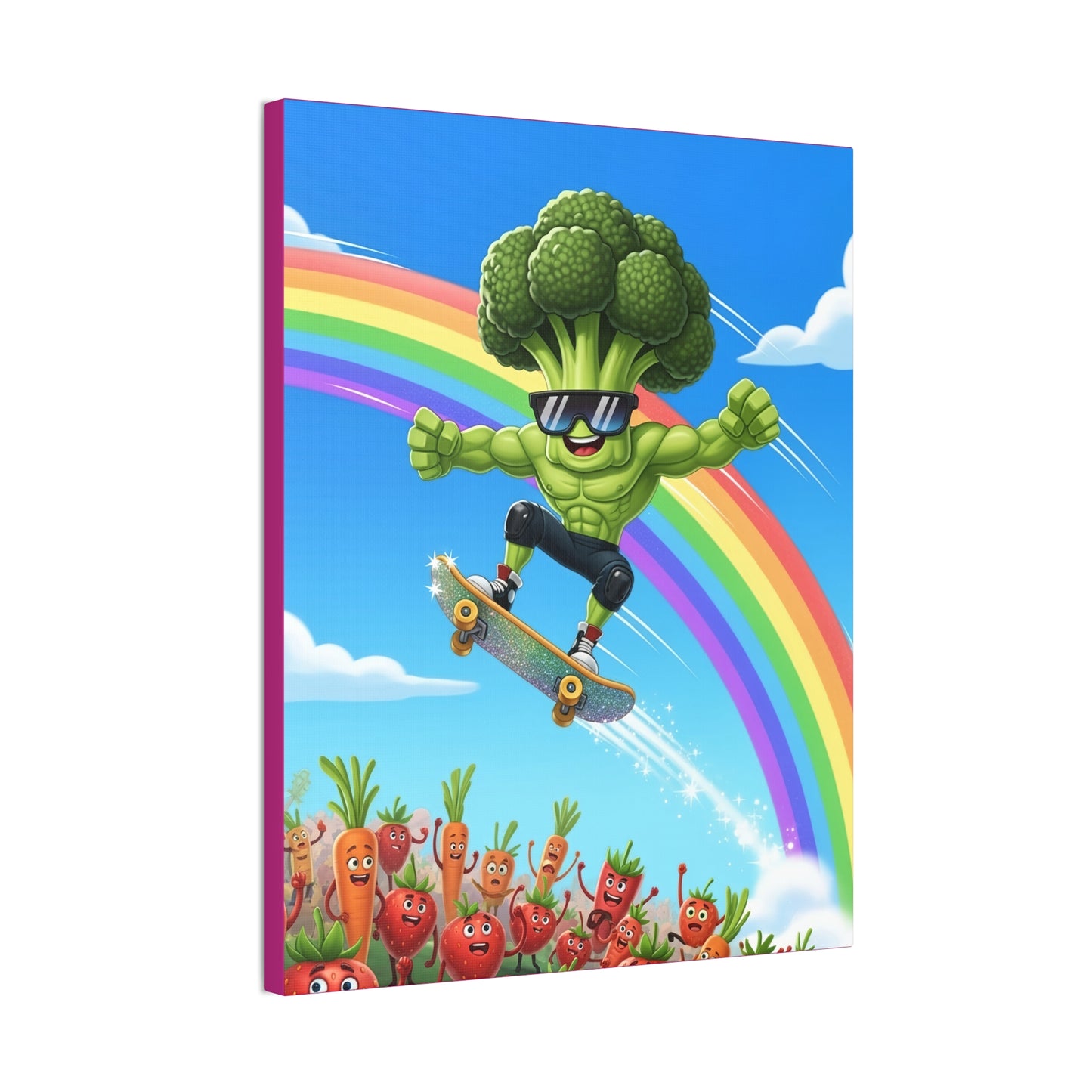 Broccoli Bomb Drop: Veggie Vibes Only