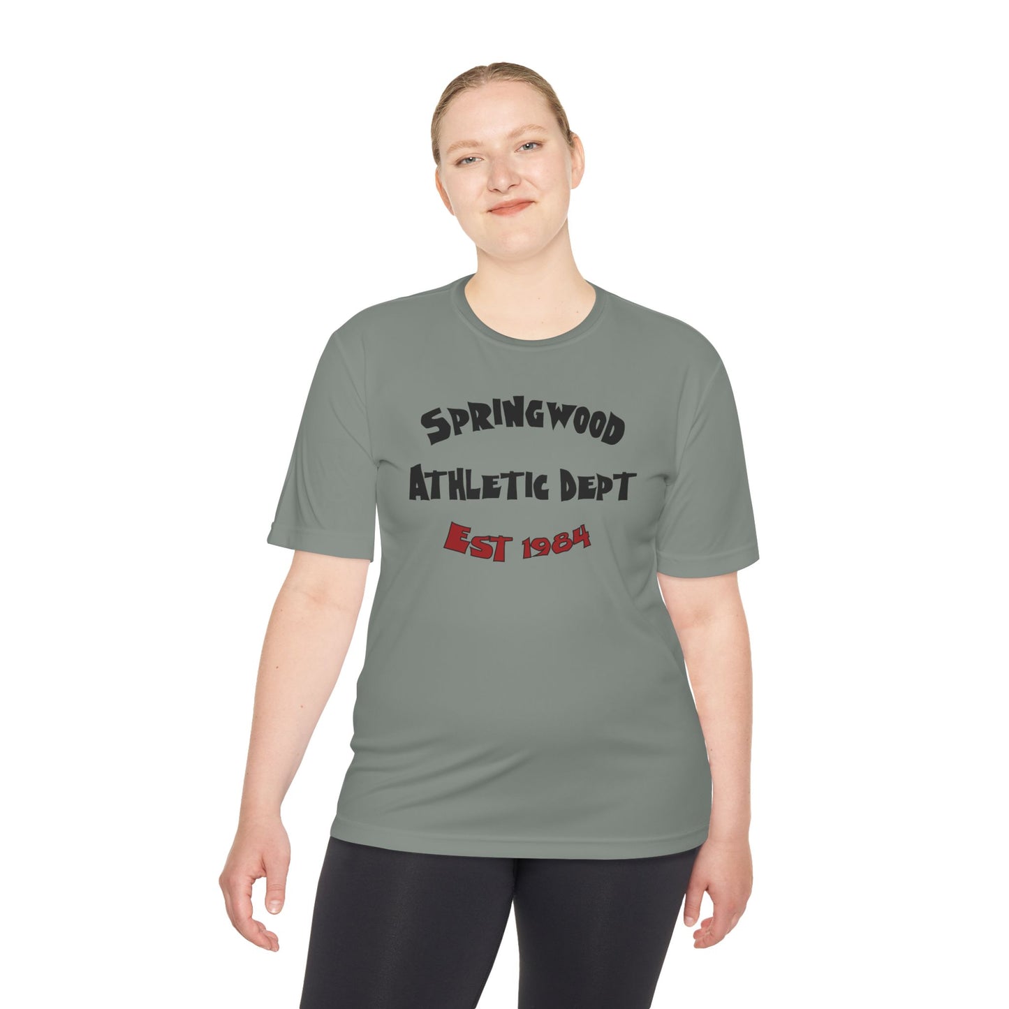 Springwood High Athletic Dept. Tee – Class of 1984 Horror Fan Sports Shirt
