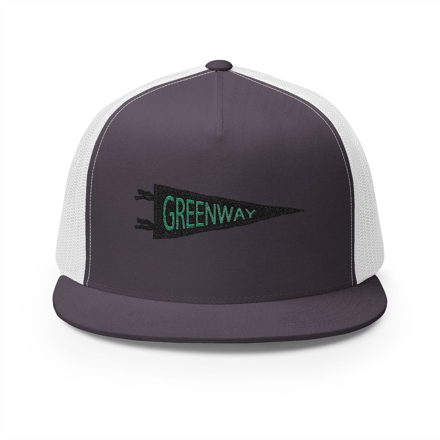 Greenway Retro Pennant Trucker Hat – Vintage Vibes, Raider Style