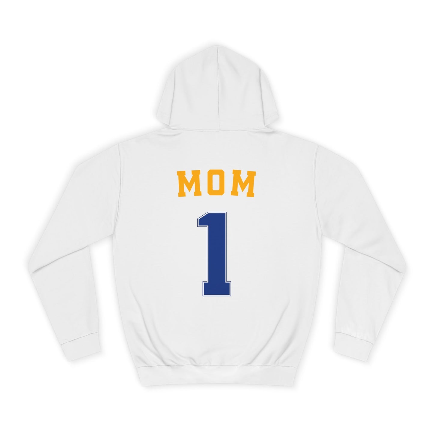 Bigfork Huskies Heavy-Blend Hoodie — Custom Back (“MOM #1” or Your Text)