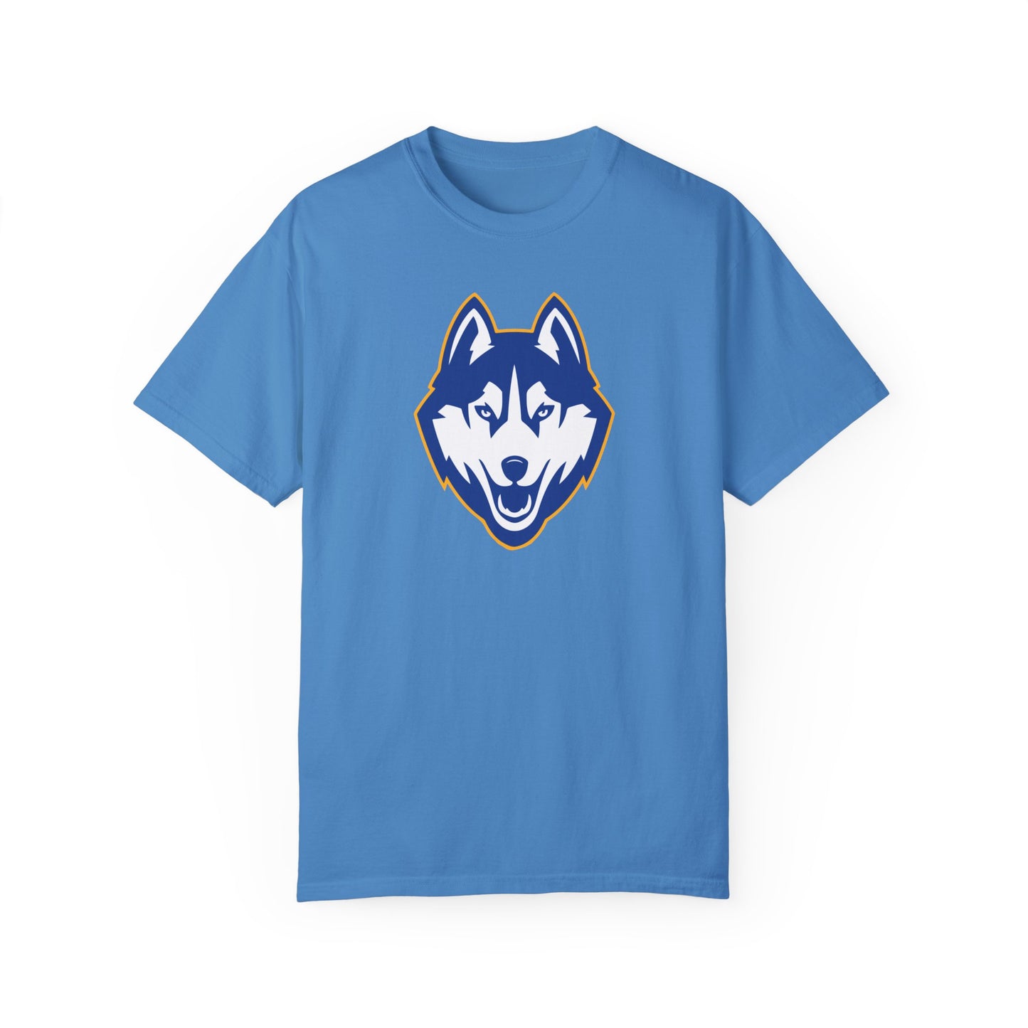 Bigfork Huskies Logo Unisex Garment-Dyed T-shirt