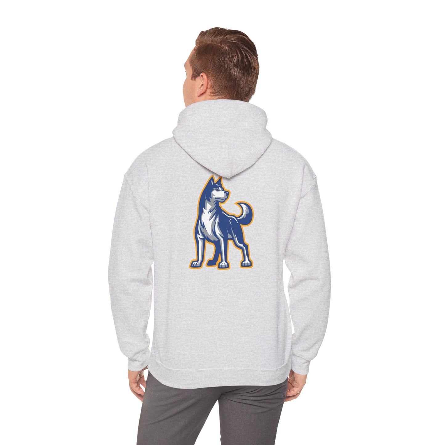 Bigfork Huskies Back-Logo Hoodie β Front Wordmark, Classic Comfort