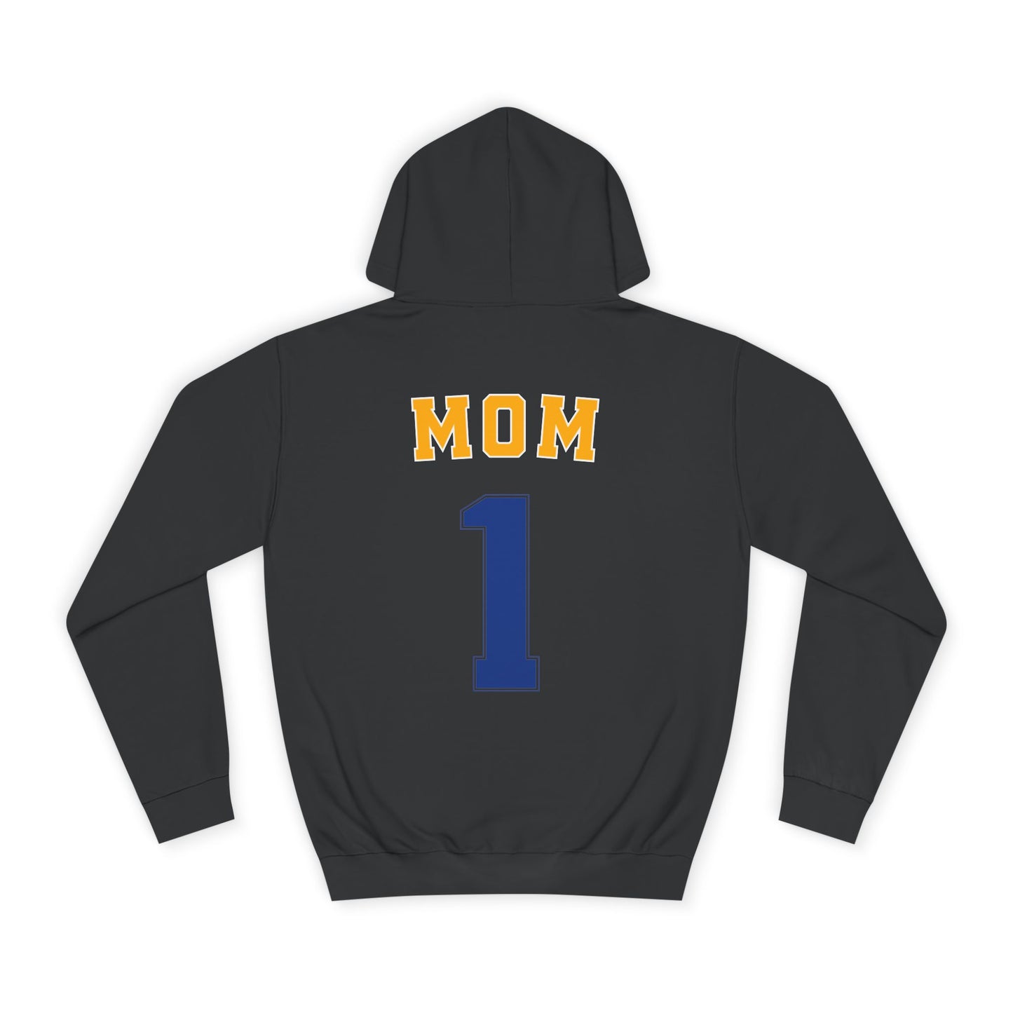 Bigfork Huskies Heavy-Blend Hoodie — Custom Back (“MOM #1” or Your Text)