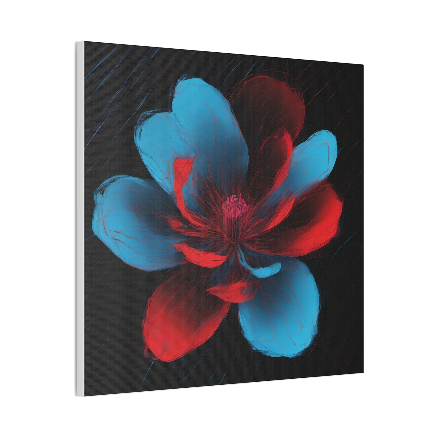 Crimson Drift: Petals of Fire & Ice