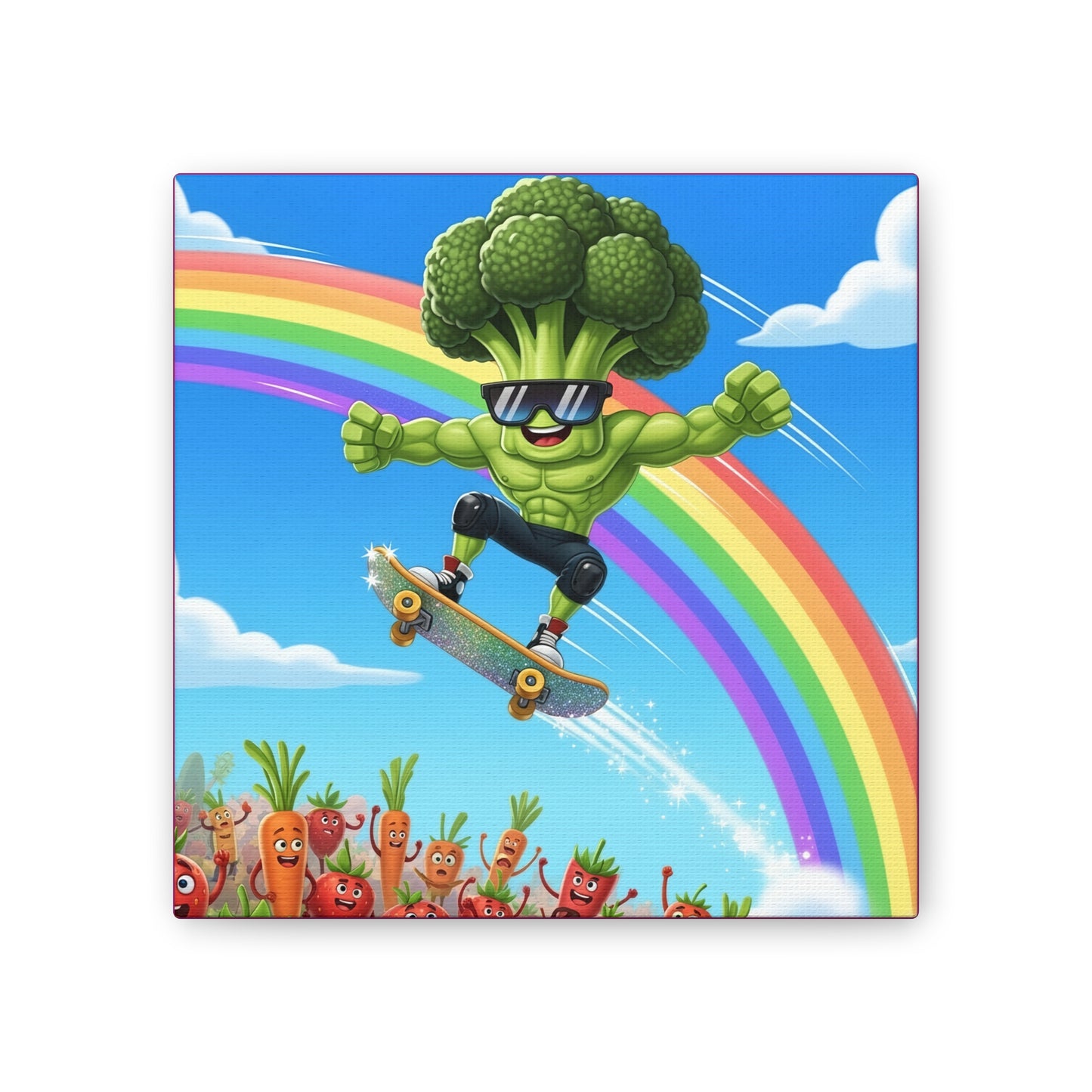 Broccoli Bomb Drop: Veggie Vibes Only