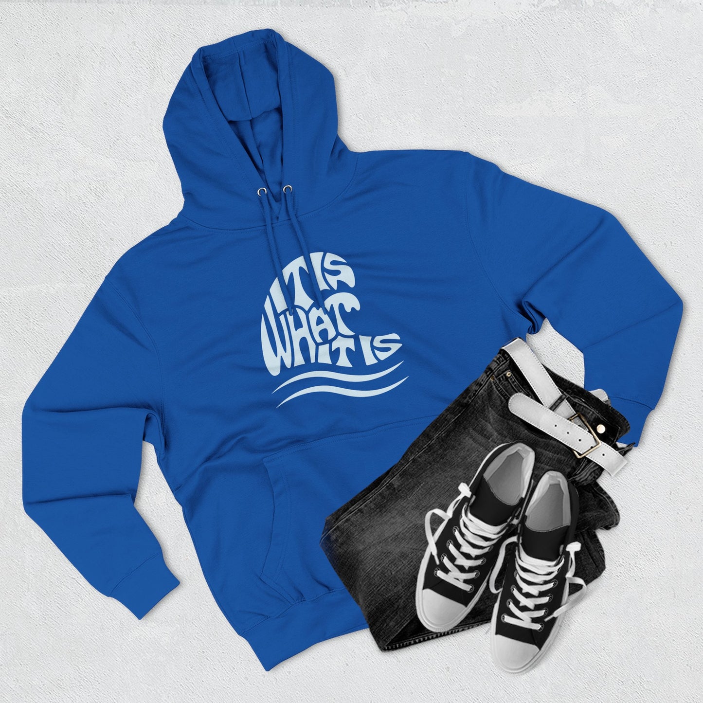 It Is What It Is Wave Hoodie