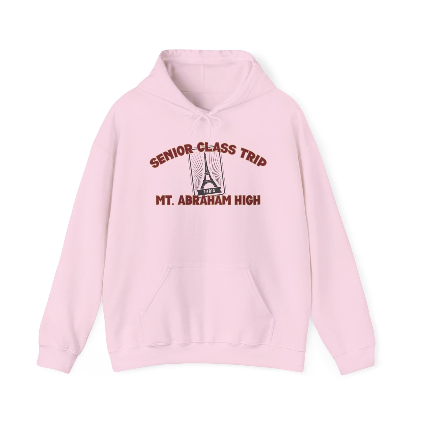 Mt. Abraham High Senior Class Trip Hoodie – Paris or Bust (…Mostly Bust)