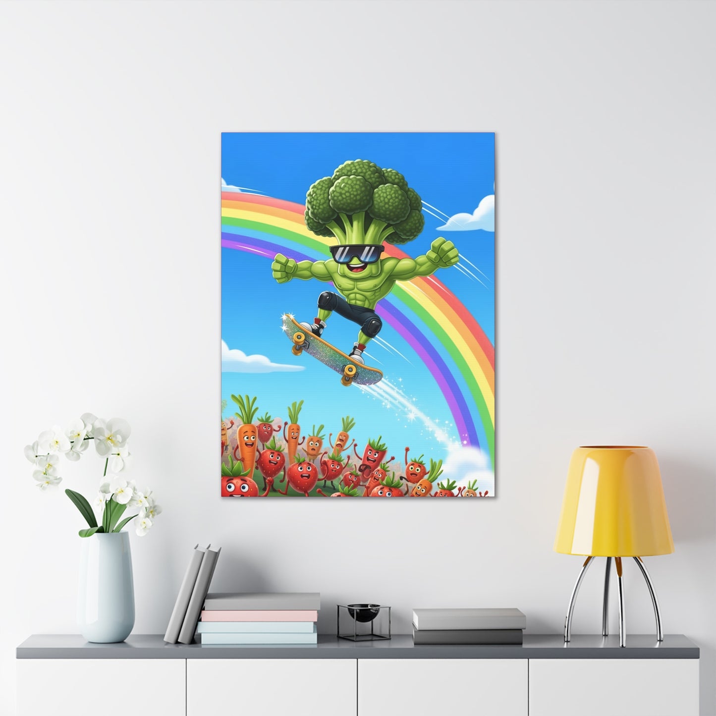 Broccoli Bomb Drop: Veggie Vibes Only