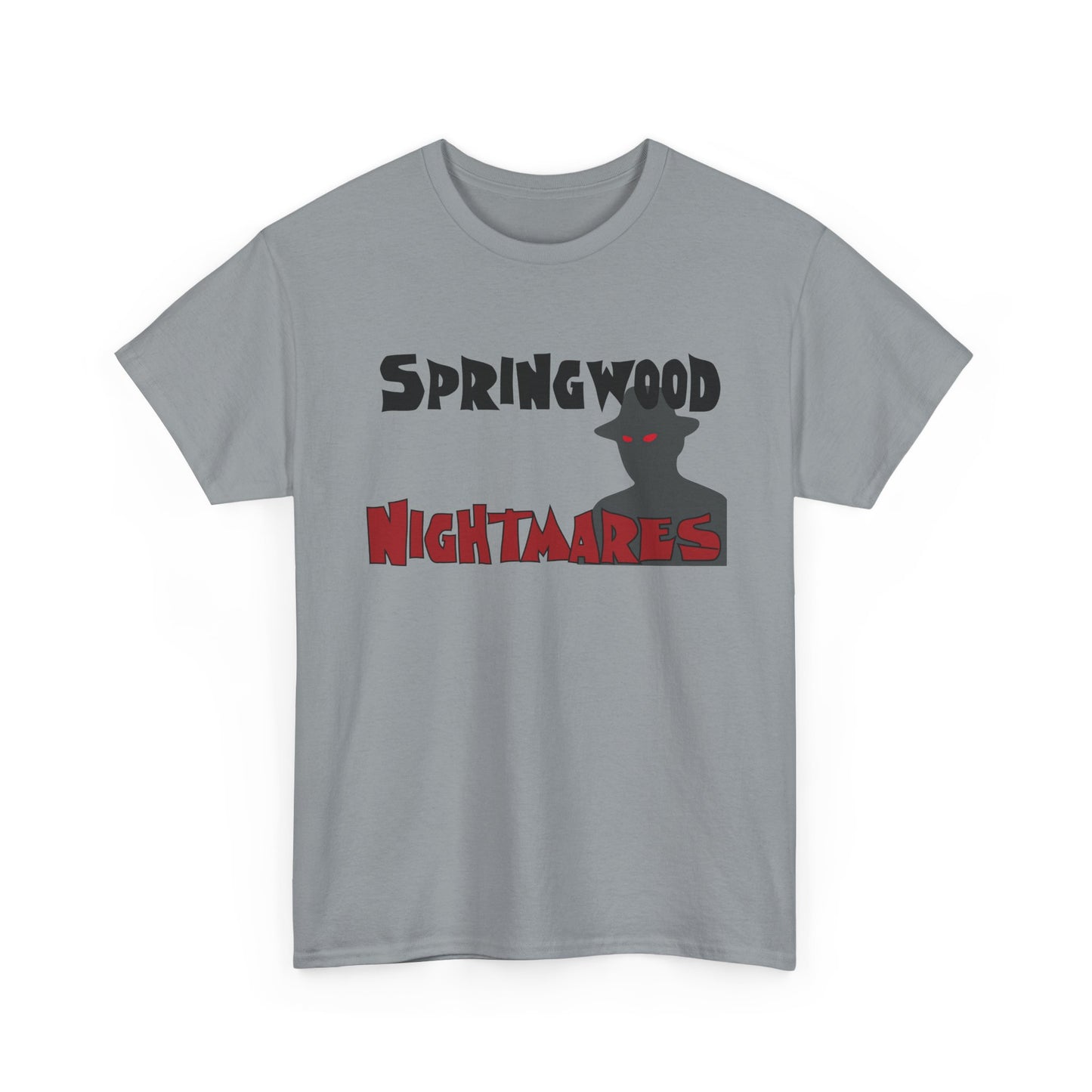 Springwood High Nightmares Unisex Tee – Horror Movie Spirit Wear
