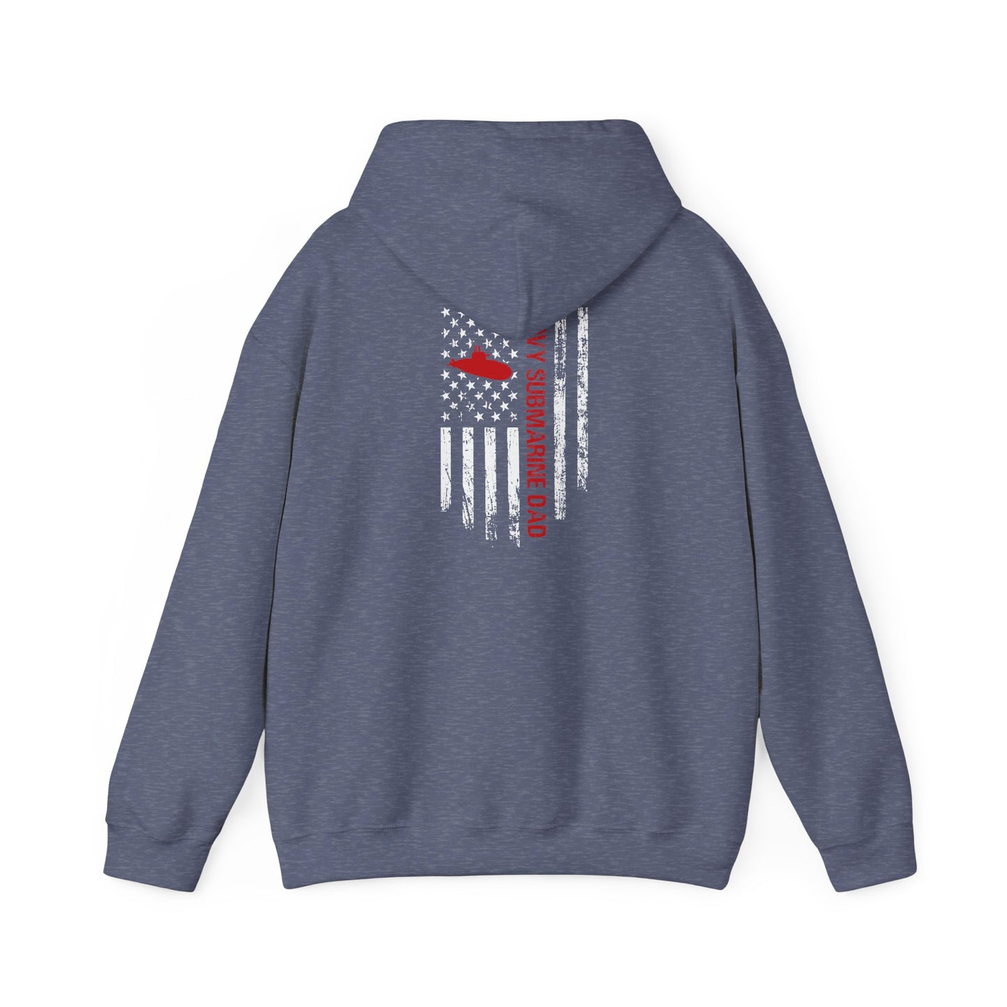 Navy Submarine Dad Hooded Sweatshirt – Proud, Warm, and Patriotic