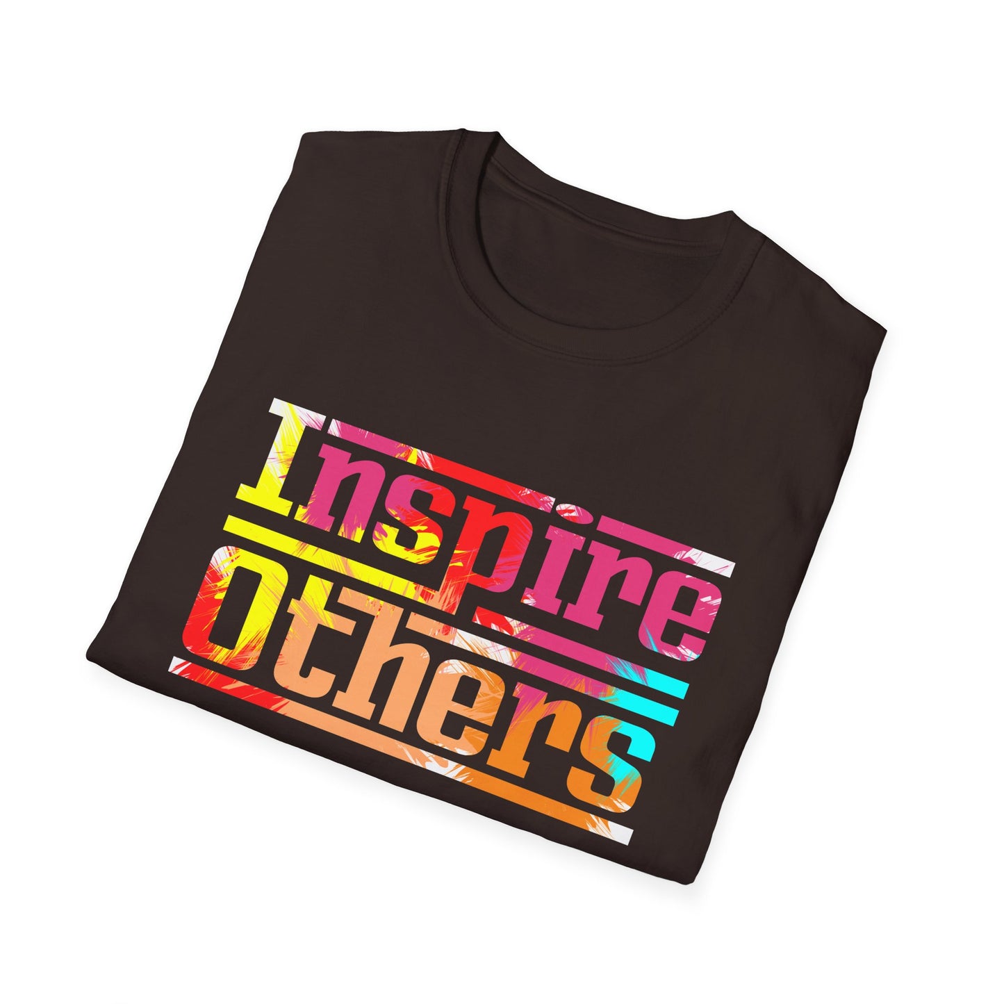 Inspire Others Softstyle T-Shirt with Vibrant Block Lettering