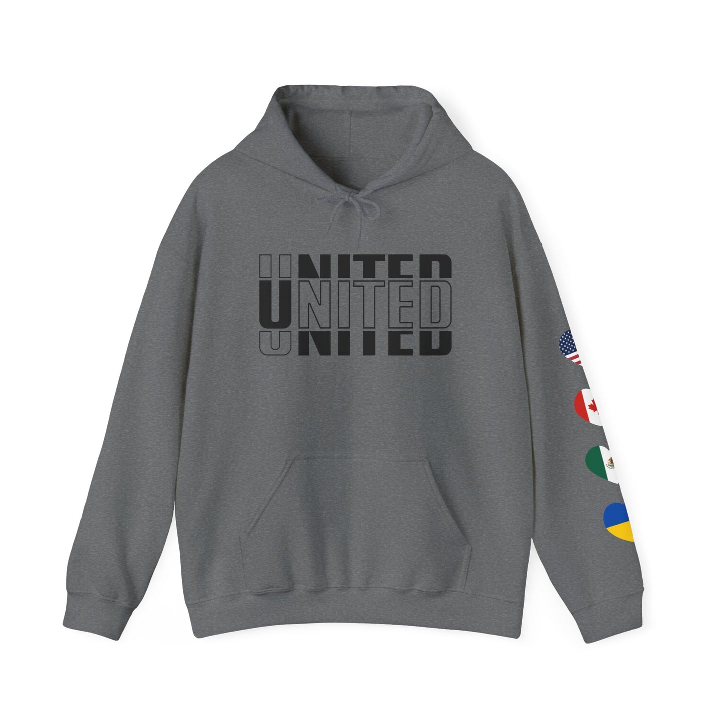 LOVE United Heavy Blend Hoodie β Minimalist Edition πβ€οΈ