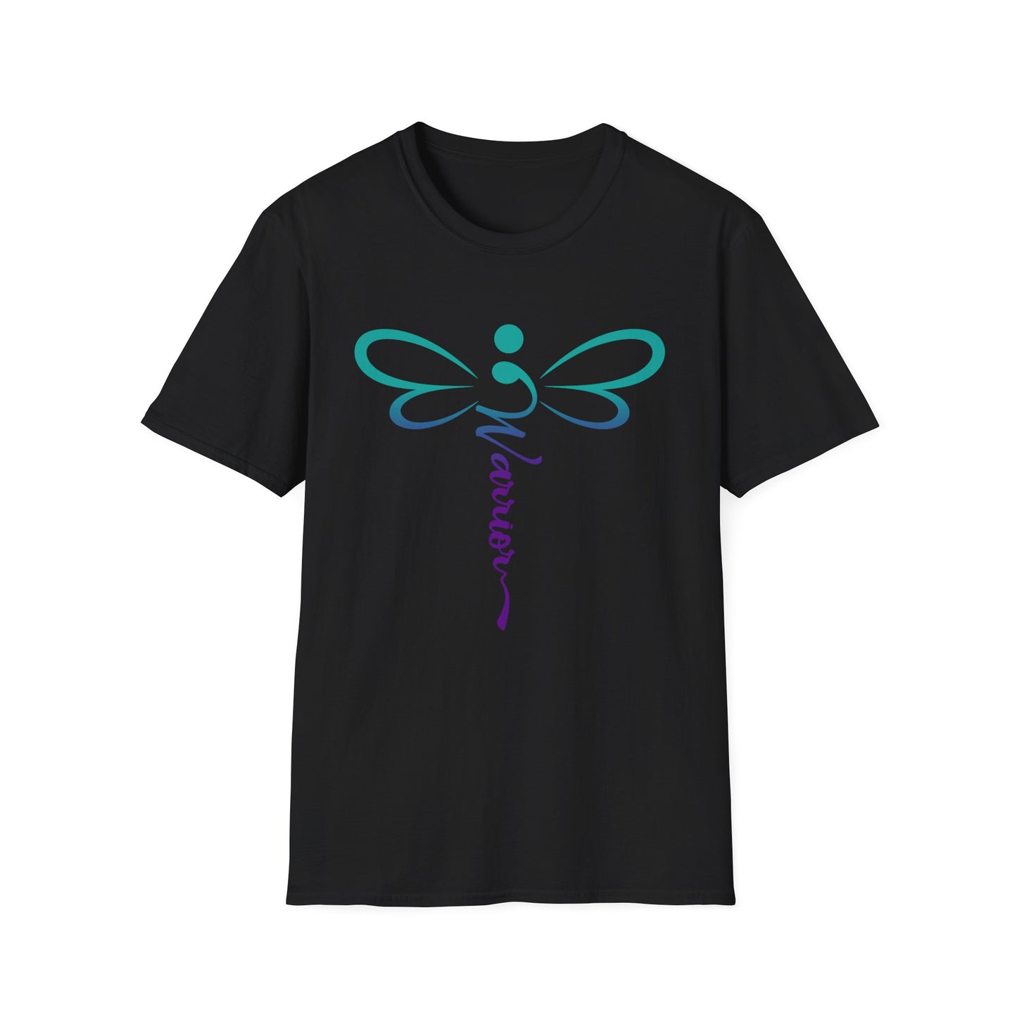 Dragonfly Warrior Tee: Strength in Grace