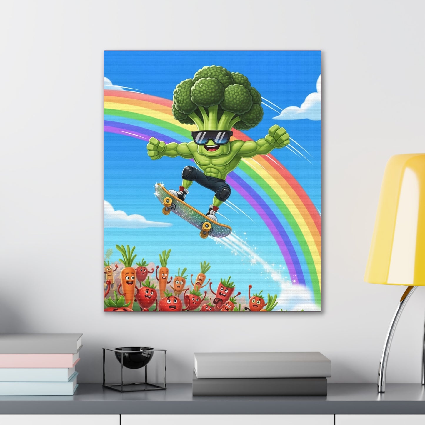 Broccoli Bomb Drop: Veggie Vibes Only