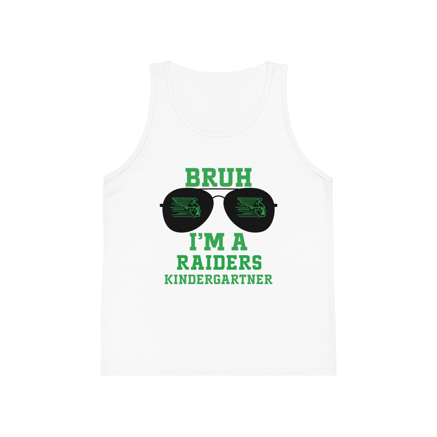 BRUH I’m A Raiders Kindergartner Kids Tank Top