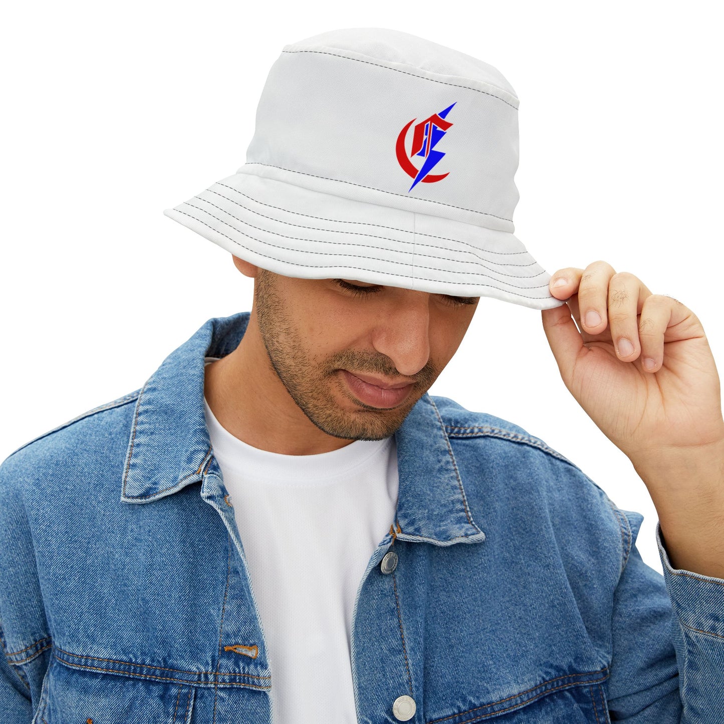 Bluestreaks Bucket Hat – Lightning on Top, Party Underneath