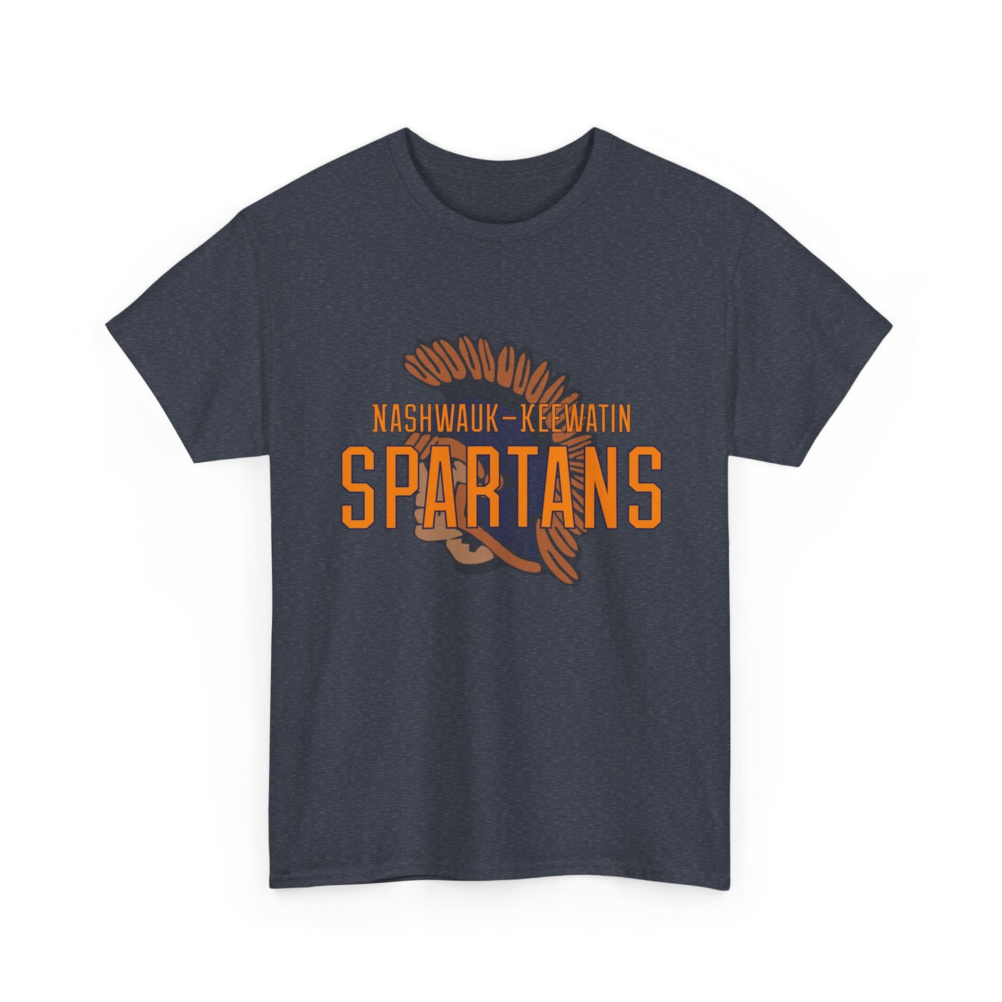 Nashwauk-Keewatin Spartans Heavy Cotton T-Shirt
