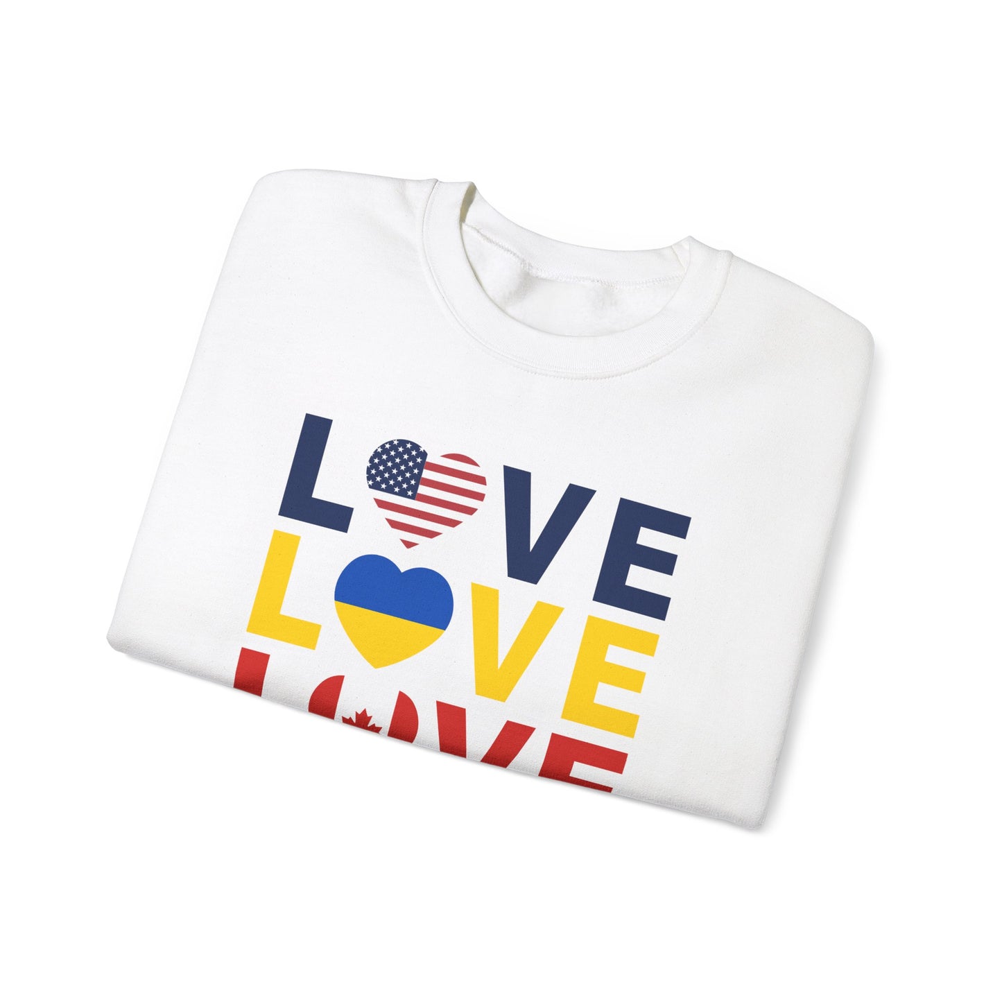 LOVE United Crewneck Sweatshirt πβ€οΈ