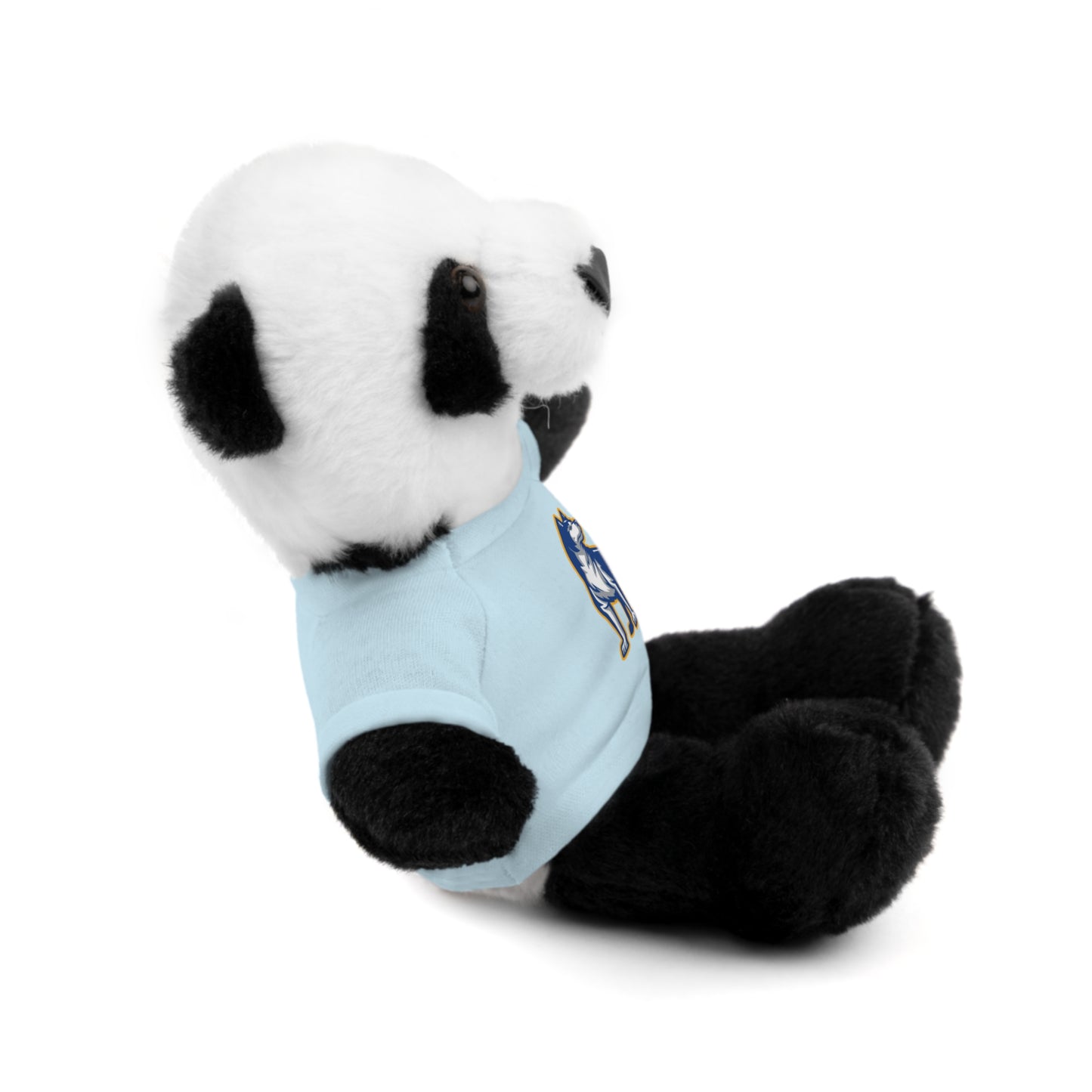Huggable Huskies β 8" Plush Buddies w/ Logo Tee (Pick Your Animal + Tee Color)