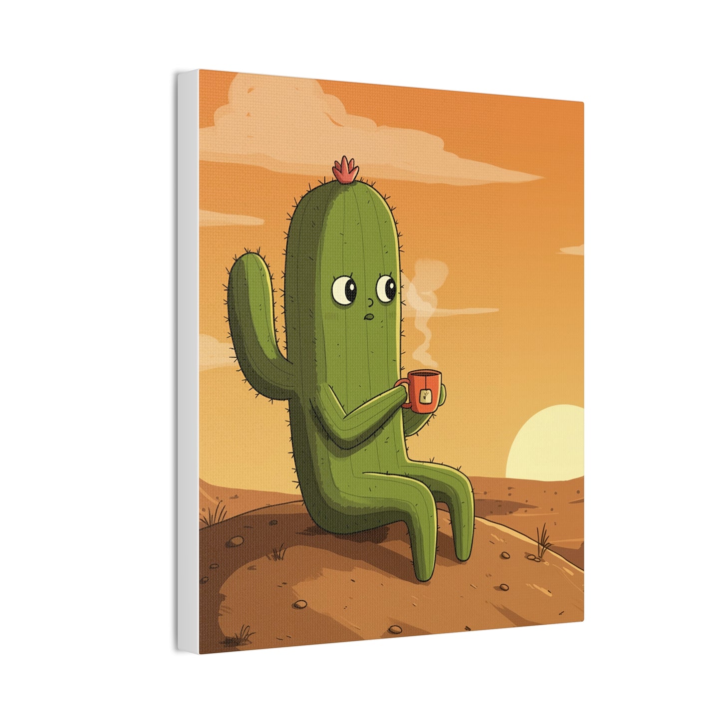 Existential Cactus: Sunrise, Sass, and Silent Dread