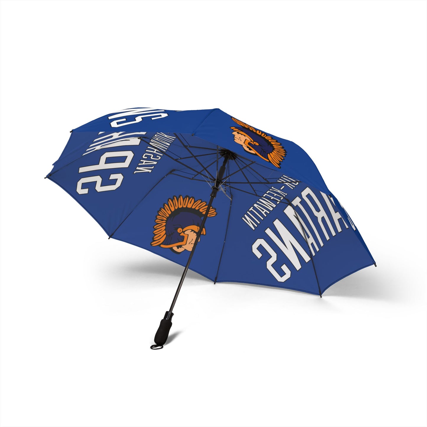 Nashwauk-Keewatin Spartans All-Weather Umbrella – Spartan Tough, Storm Ready