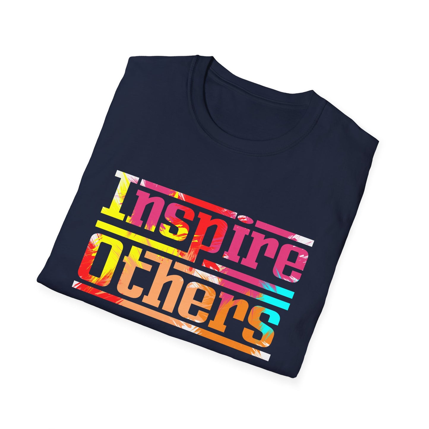 Inspire Others Softstyle T-Shirt with Vibrant Block Lettering