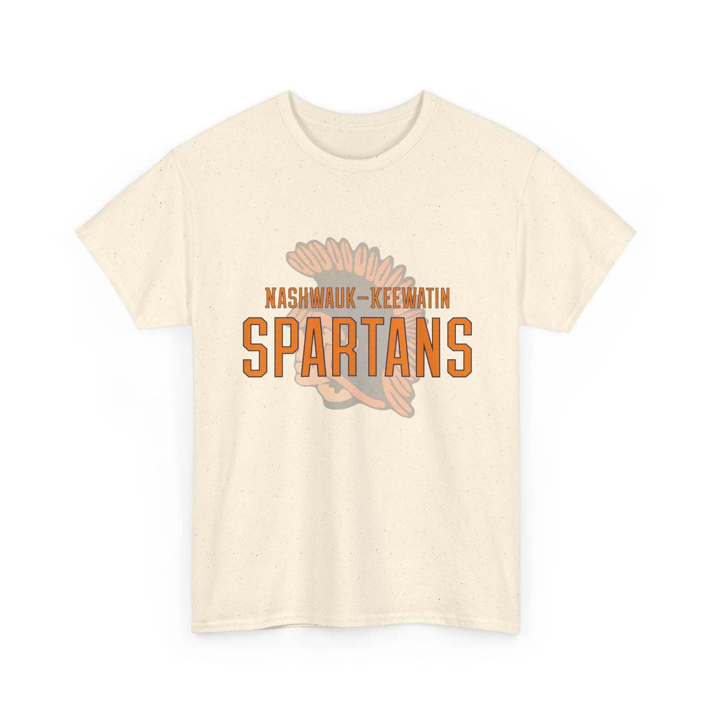 Nashwauk-Keewatin Spartans Heavy Cotton T-Shirt