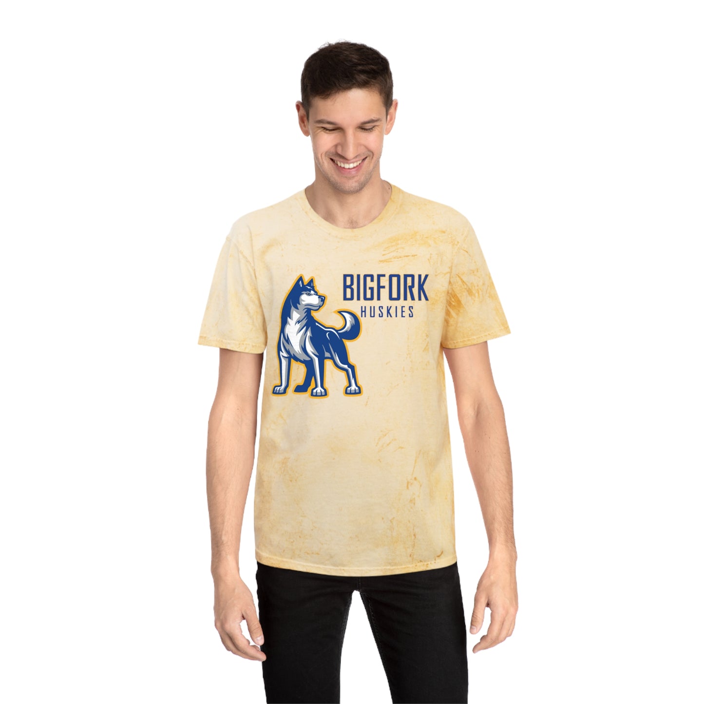 Bigfork Huskies Color-Blast Tee