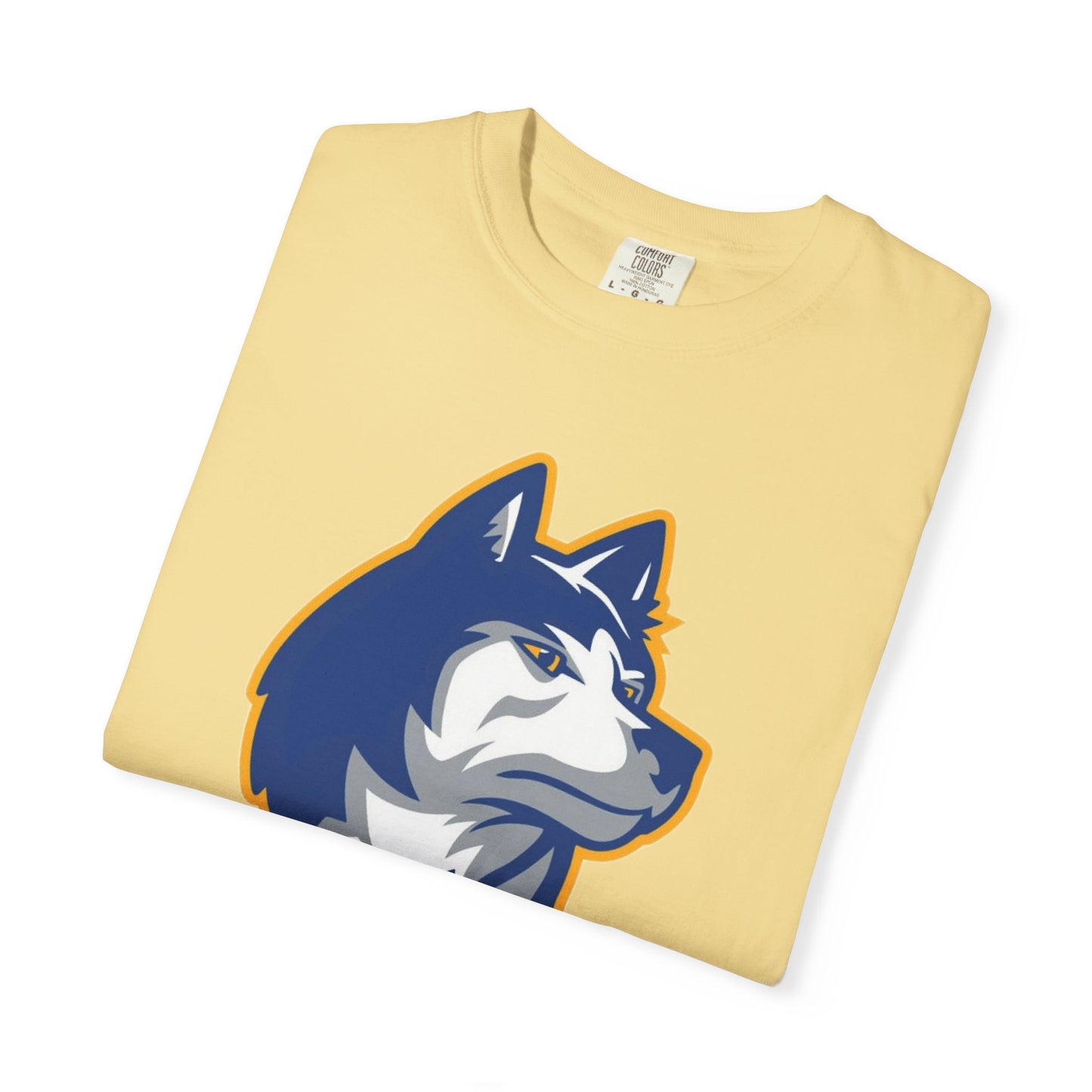 Bigfork Huskies Garment-Dyed Tee β Fresh Logo, Vintage Vibes