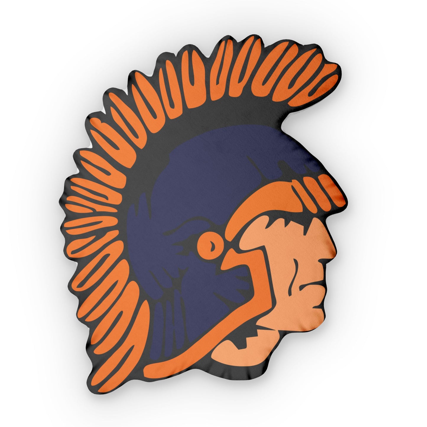 Nashwauk-Keewatin Spartans Custom Shaped Pillow – Show Your Spartan Pride!