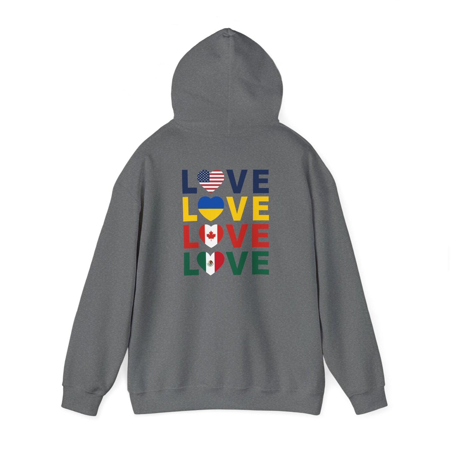 LOVE United Heavy Blend Hoodie πβ€οΈ