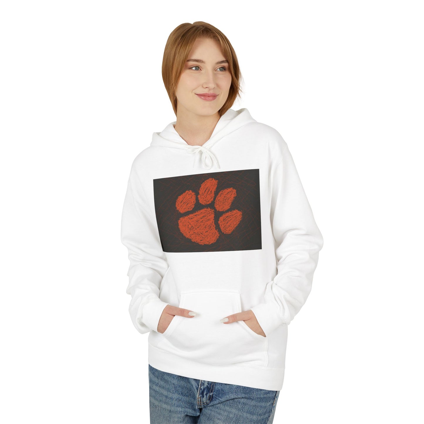 Cherry Tigers Crayon Crew Hoodie โ Color Outside the Lines