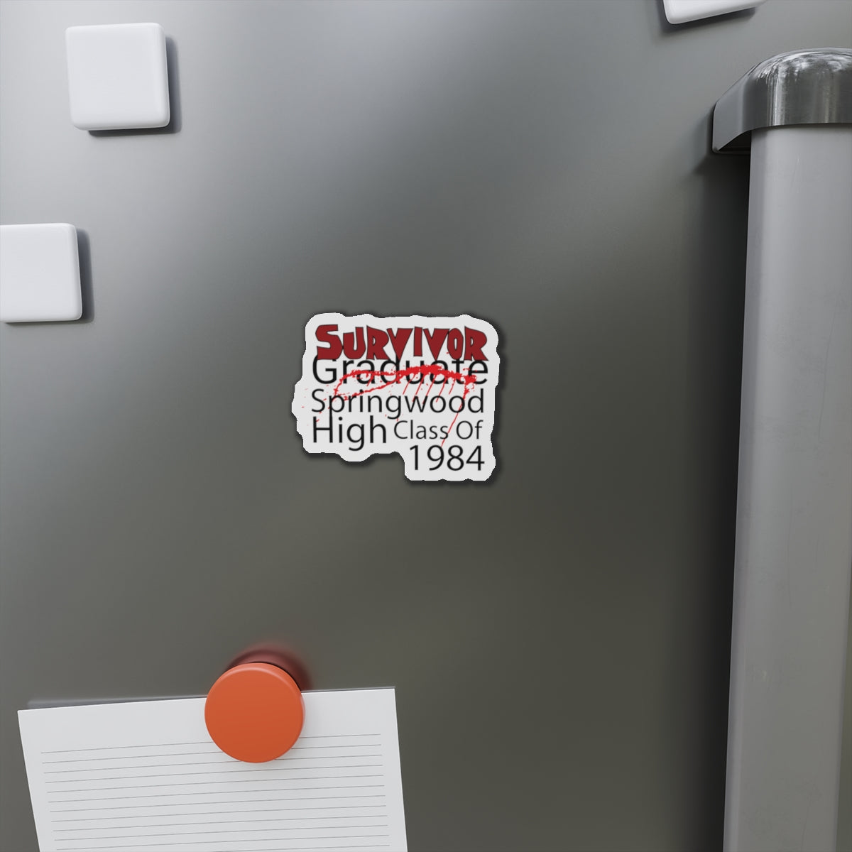 Springwood High “SURVIVOR” Magnet — Class of 1984 (Dreams Optional)