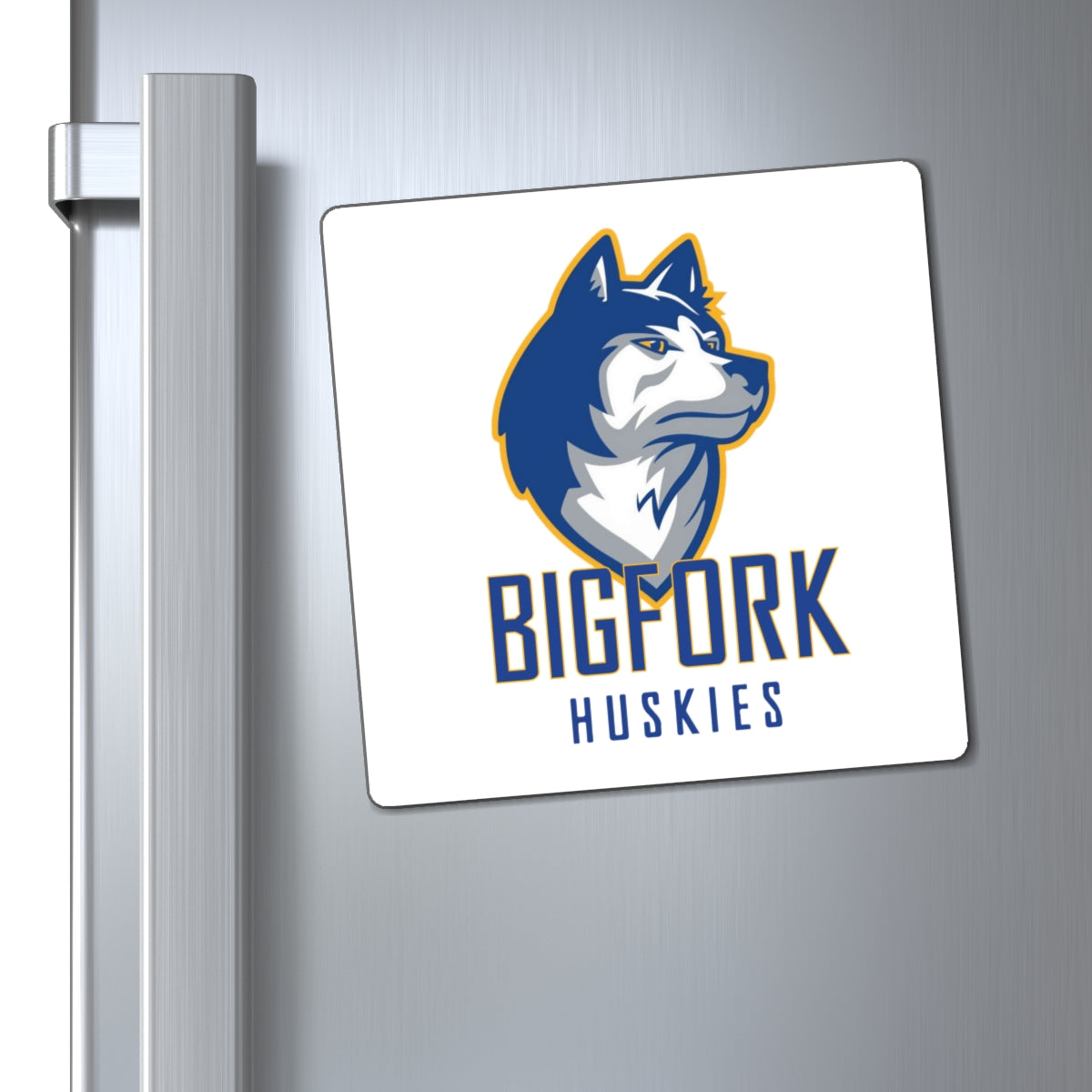Bigfork Huskies Logo Magnet — Stick With the Pack (3", 4", 6")