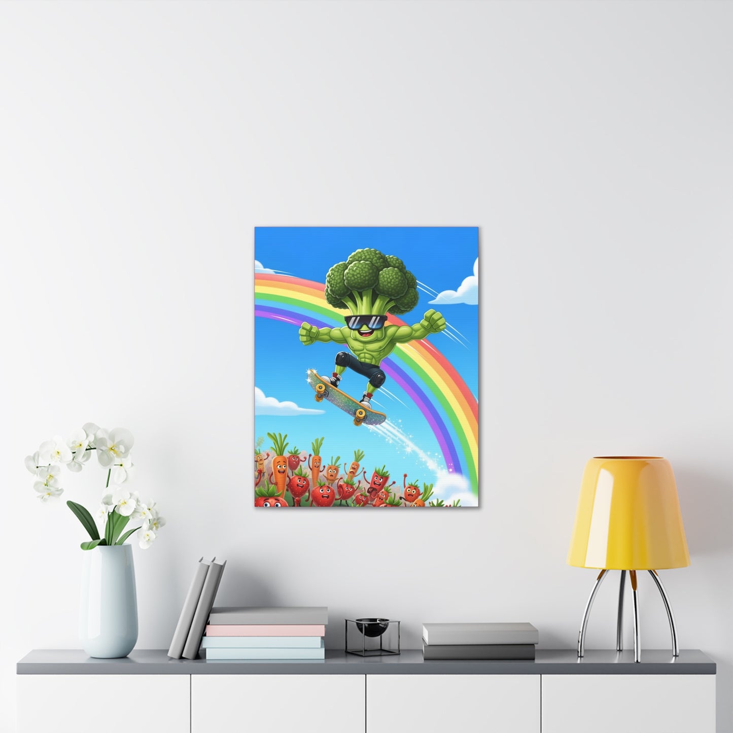 Broccoli Bomb Drop: Veggie Vibes Only