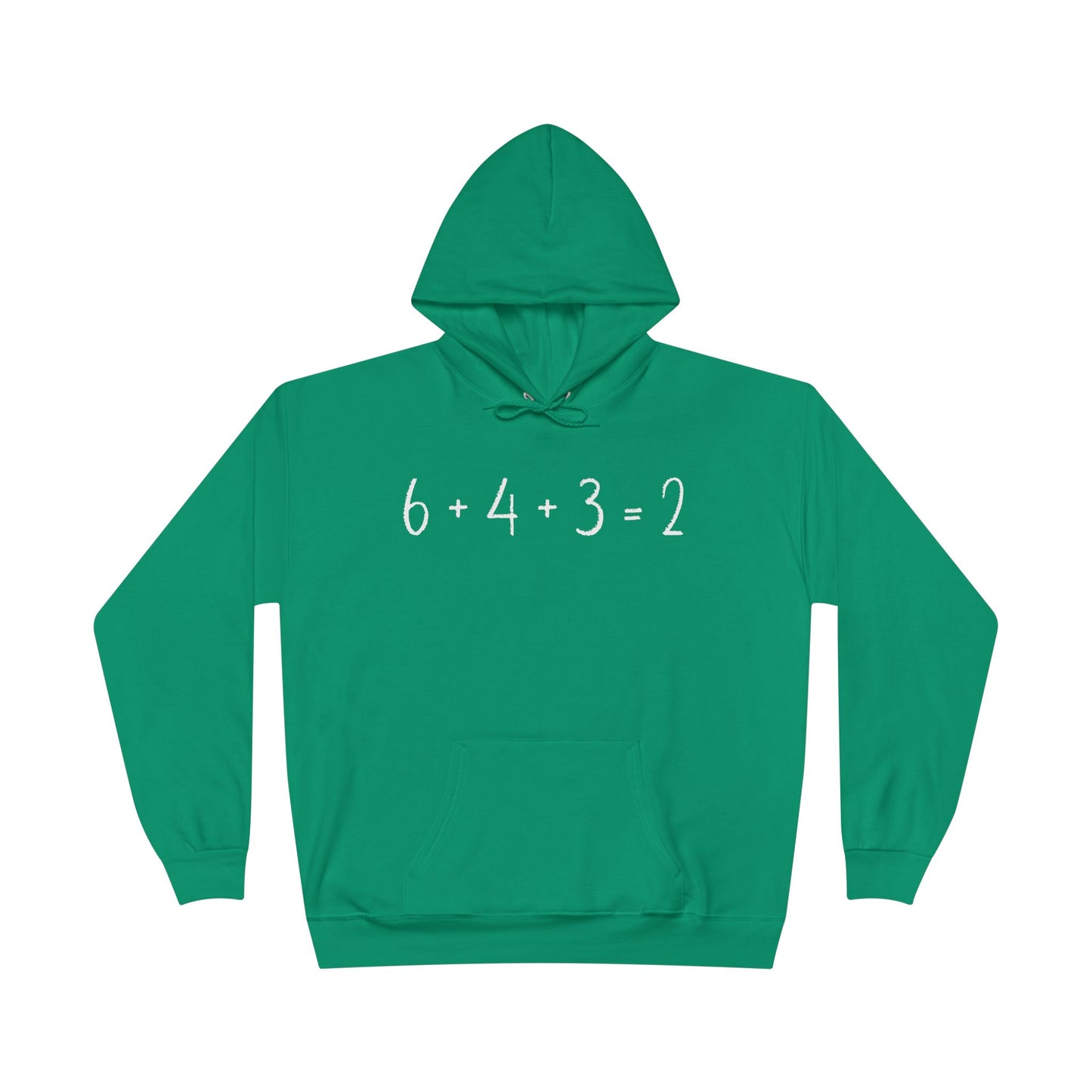 6+4+3=2 Baseball/Softball Hoodie