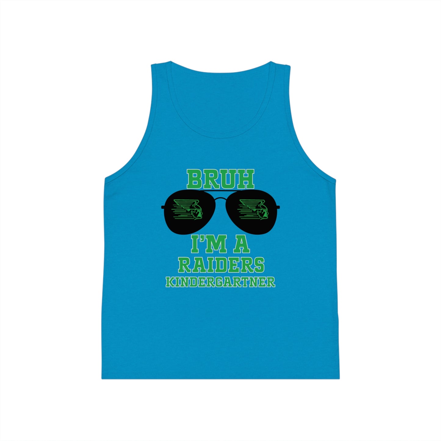 BRUH I’m A Raiders Kindergartner Kids Tank Top