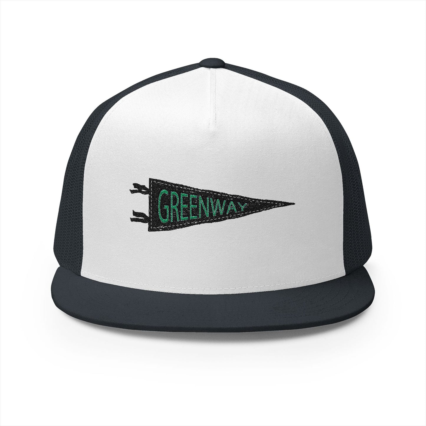 Greenway Retro Pennant Trucker Hat – Vintage Vibes, Raider Style