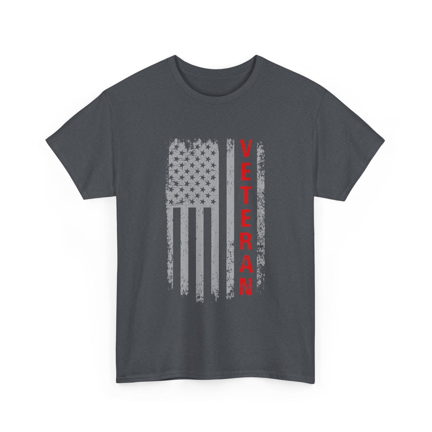 Veteran Distressed Flag Tee