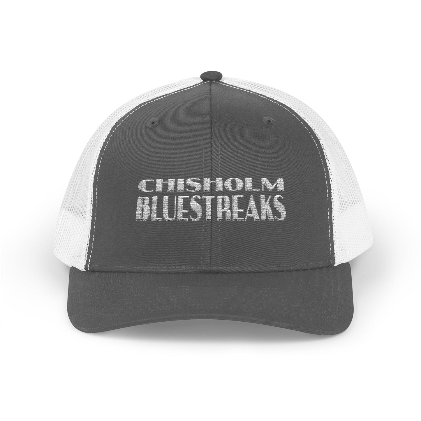 Chisholm Bluestreaks Snapback Trucker Hat – Mesh, Mean, and Made for Game Day