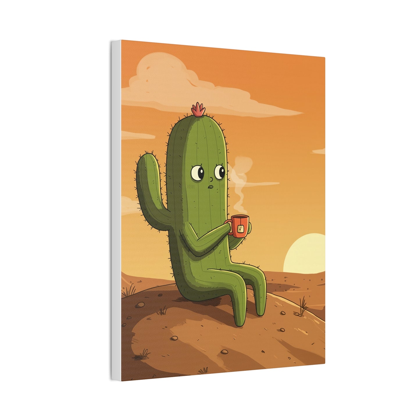 Existential Cactus: Sunrise, Sass, and Silent Dread