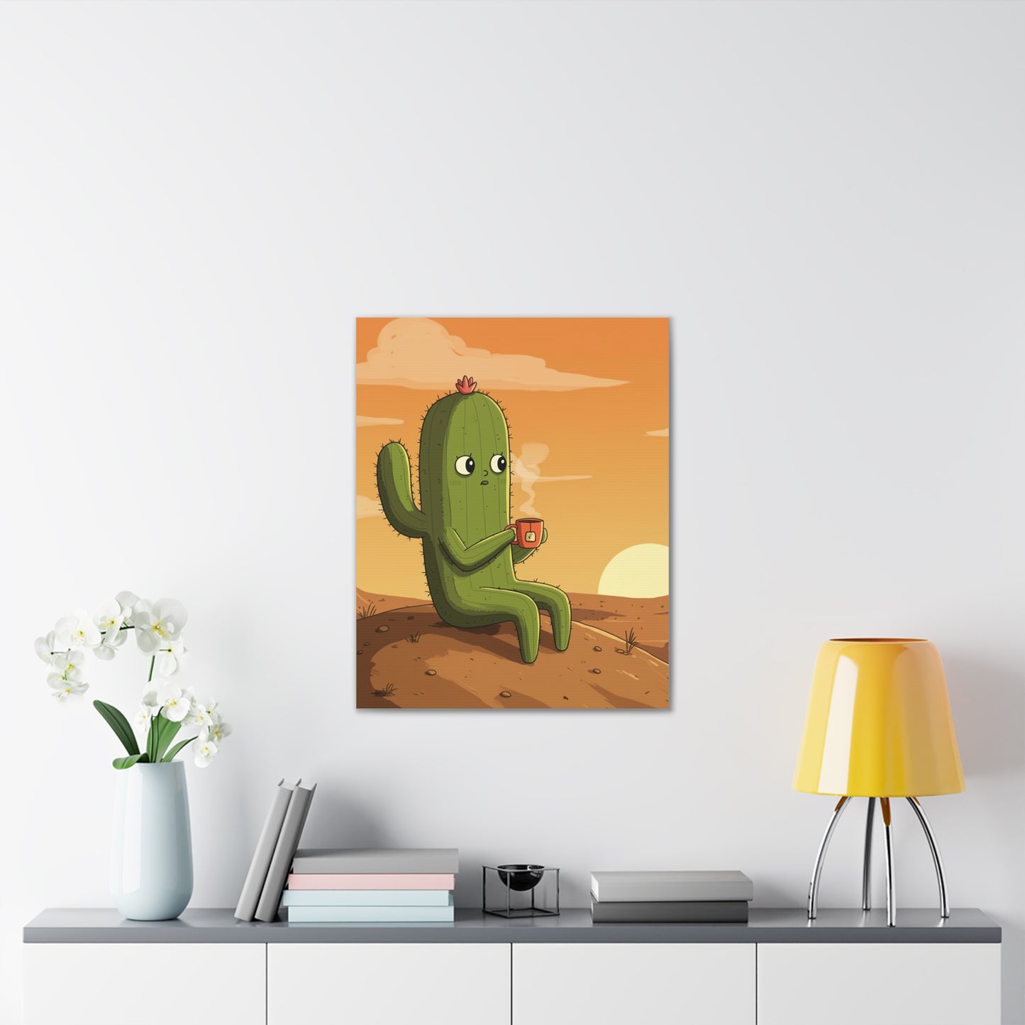 Existential Cactus: Sunrise, Sass, and Silent Dread